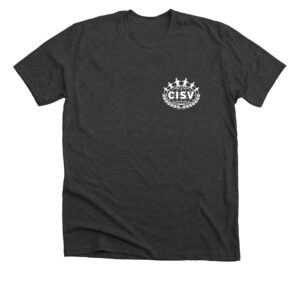 CISV Portland Logo Unisex Tee - Charcoal