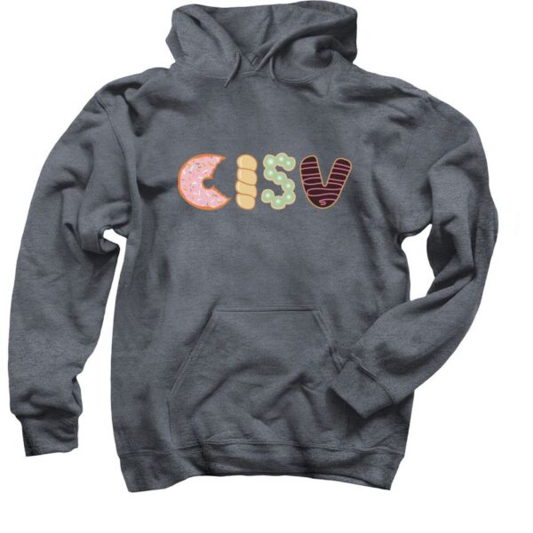 CISV Portland Donut Pullover Hoodie - Charcoal