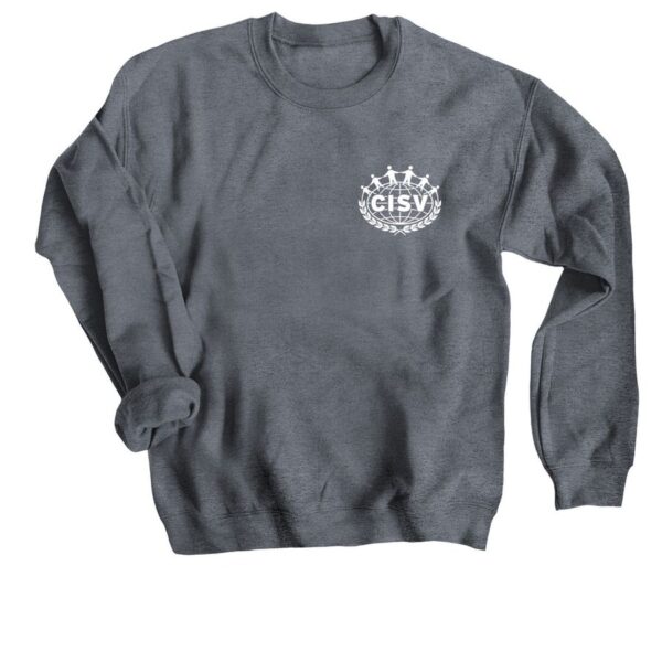 CISV Portland Logo Crewneck Sweatshirt - Charcoal