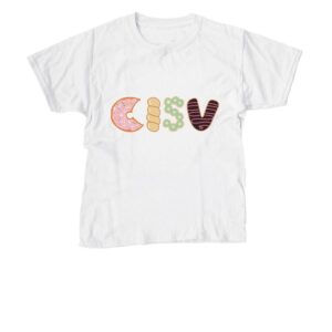 CISV Portland Donut Youth Tee - White